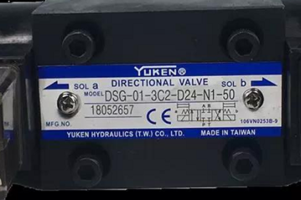 YUKEN油研電磁閥DSG-01-3C4-D24-N1-50、MSW-03-X-40型號(hào)解析，詳細(xì)參數(shù)