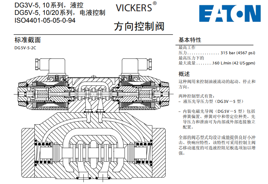 VICKERS方向控制閥